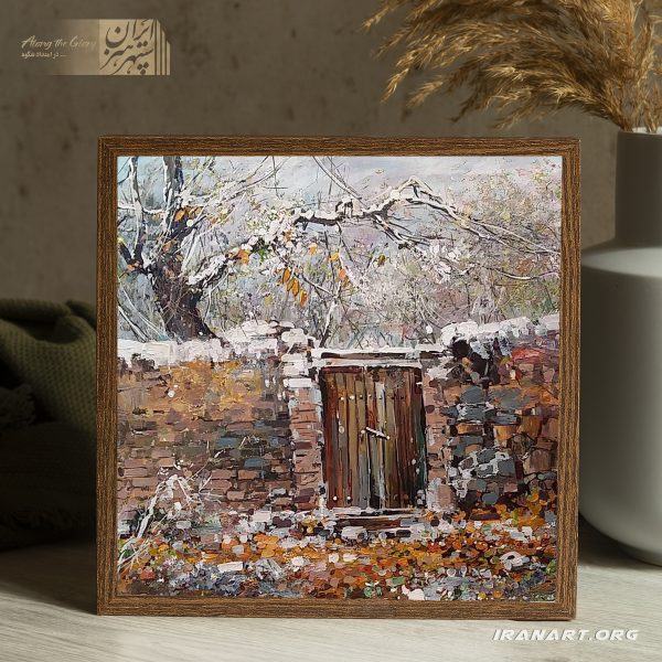 تابلو نقاشی در چوبی