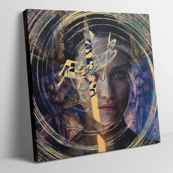 تابلو بوم میکس مدیا هنری مدرن