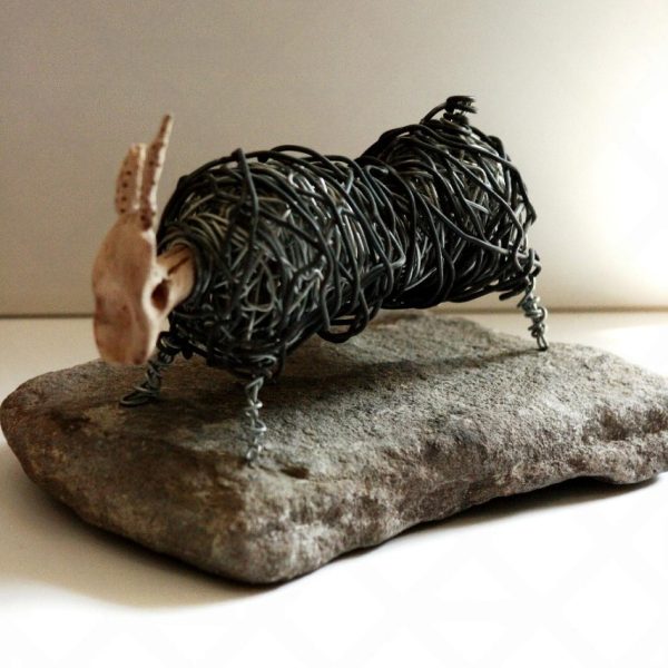 مجسمه حیوان سبک سیم مفتول