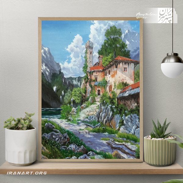 تابلو رنگ و روغن آرامش