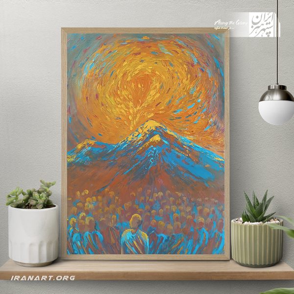 تابلو رنگ و روغن نود و نه درصد