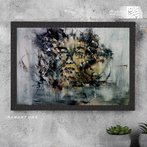 تابلو نقاشی انسان