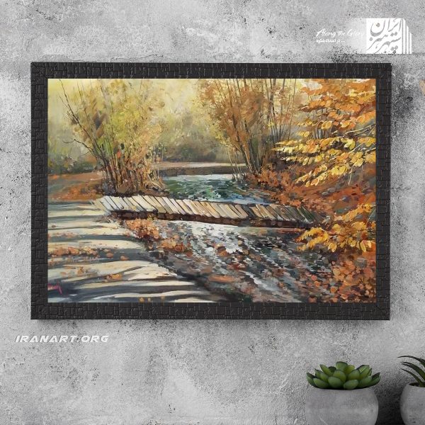 تابلو نقاشی پل زیبا