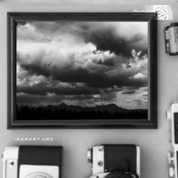 سیاه و سفید چشم اندازهایی از طبیعت ایران رشته کوه کرکس