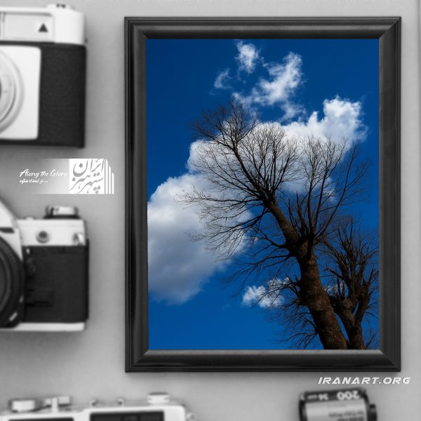 قطعه عکس آسمان ابری