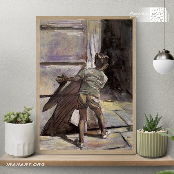 نقاشی با عنوان “سایه ها”