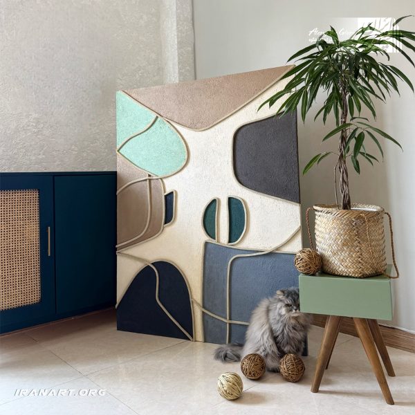 تابلو نقاشی سبک مینیمال