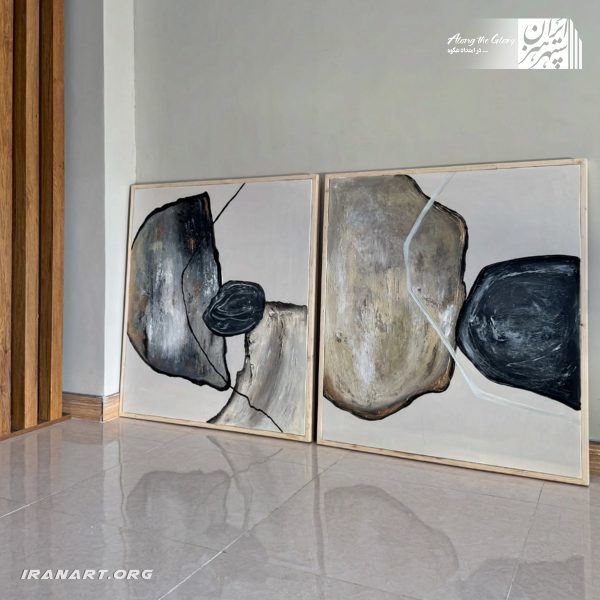 ست تابلو نقاشی اکریلیک و رنگ روغن