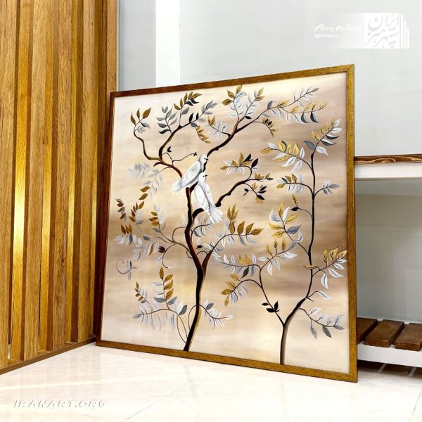 تابلو رنگ روغن منظره طبیعی